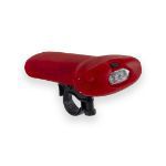 zaklamp marvin 3 leds, 2 posities - rood