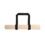 katoenen shopper - zwart