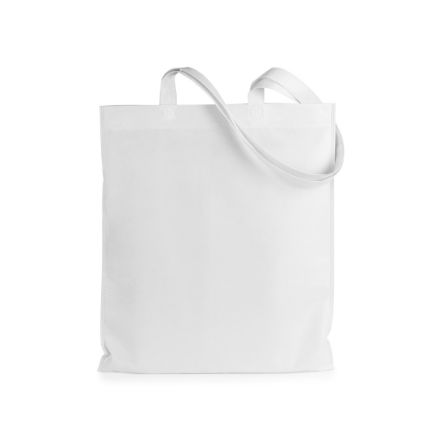 non woven shopper - wit