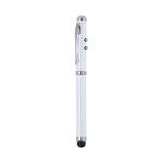 metalen laserpointer auki met 1 led - wit