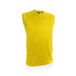 t-shirt 100% polyester 135 gr/m2, ademend - geel