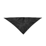 polyester bandana 120 x 80 cm - zwart