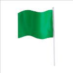 vlag op stok galena - groen