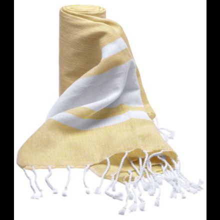 omslag handdoek kortsy - geel