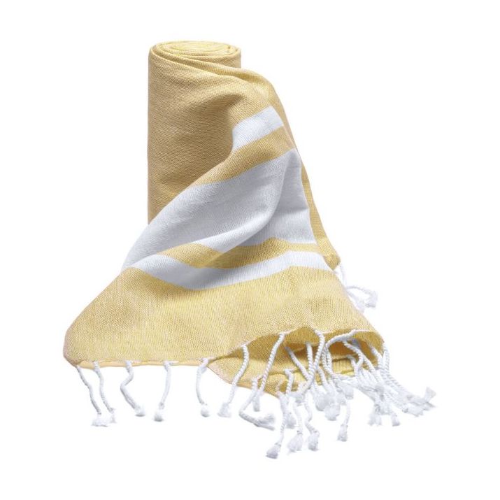 omslag handdoek kortsy - geel