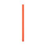aanpasbare armband polyester veiligheidssluiting - oranje