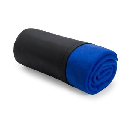 fleece deken octavio 180 g/m2, anti-pilling - blauw