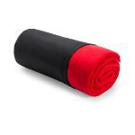 fleece deken octavio 180 g/m2, anti-pilling - rood