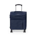 trolley 4 draaiende wielen laptop vak 15 inch - marine