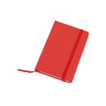 notitieboek a6 harde kaft, 100 blad - rood