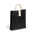 opvouwbare non woven tas - zwart