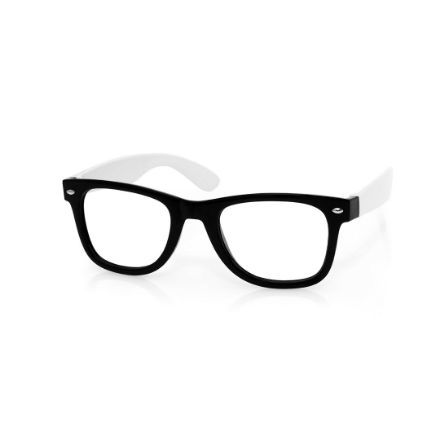 bril zonder glas kira - wit