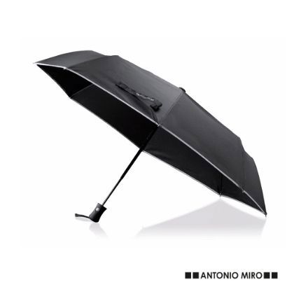 automatische paraplu, windbestending antonio miro - zwart