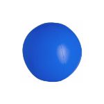 strandbal pvc 28 cm portobello - blauw