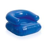 opblaasbare stoel reset - blauw