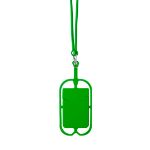 siliconen lanyard voor smartphone - groen