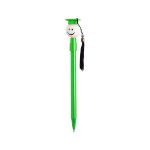 pen met figuurtje blauwschrijvend - groen