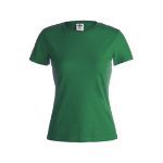 dames t-shirt 150 gr katoen maten: s-xxl - groen