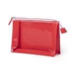 toilettas pvc vrij - rood
