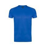t-shirt polyester 135 gr. ademend s-xxl - blauw