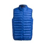 bodywarmer waterafstotend maten: s tot xxl - blauw