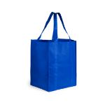 grote non woven winkeltas - blauw