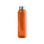 transparante sportfles 500 ml terkole - oranje