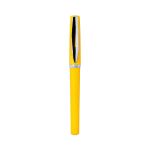 rollerball pen jumbo vulling blauwe inkt kasty - geel