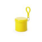 poncho voor volwassenen in doosje birtoxe - geel