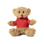 teddybeer loony - rood