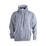hooded sweater 60% organisch katoen 280 gr - grijs