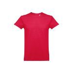 thc ankara t-shirt voor mannen 190 gr katoen - rood