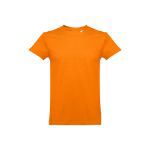 thc ankara t-shirt voor mannen 190 gr katoen - oranje