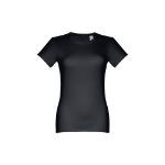 thc ankara t-shirt voor vrouwen 190 gr polyester - zwart