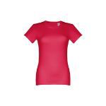 thc ankara t-shirt voor vrouwen 190 gr polyester - rood