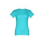 thc ankara t-shirt voor vrouwen 190 gr polyester - turquoise