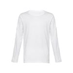 buc t-shirt mannen lange mouw 150 gr katoen wit