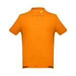 thc adam polo t-shirt voor mannen 195 g katoen - oranje