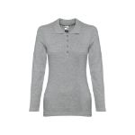 thc bern polo lange mouwen vrouwen 210 gr katoen