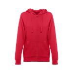 thc amster hooded sweatshirt dames - rood