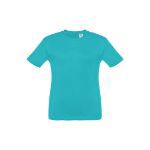 thc quito kinder t-shirt 100% katoen 150 gr - turquoise