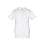 thc adam kids kinder polo 195 gr wit