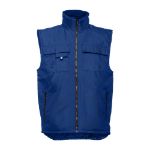 thc stockholm workwear gevoerde bodywarmer - koningsblauw