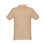 thc monaco polo t-shirt voor mannen 240 g. katoen - bruin