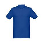 thc monaco polo t-shirt voor mannen 240 g. katoen - koningsblauw