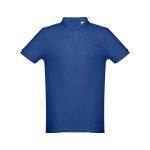 thc dhaka polo t-shirt voor mannen 195 g katoen - koningsblauw