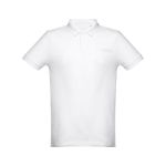 dhaka polo t-shirt voor mannen 195 g katoen wit
