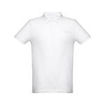 dhaka polo t-shirt voor mannen 195 g katoen wit