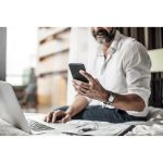 sleutelhanger imitatieleer en metaal