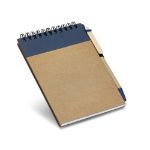 notitieboekje van gerecycleerd papier kranch - blauw